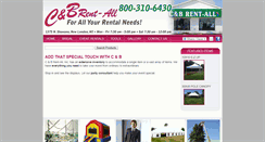 Desktop Screenshot of candbrentall.com